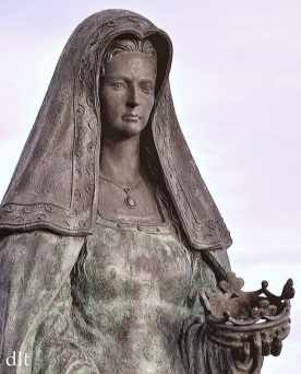 La estatua de Juana I, en Tordesillas